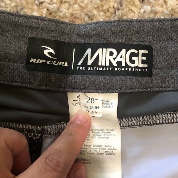 Men Ripcurl Mirage Boardshorts - Picture 2 of 5